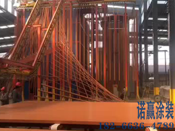 鋁型材3D木紋立式噴涂線